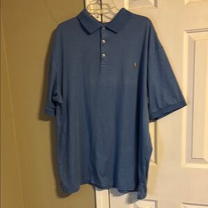 Ralph Lauren 2XLT Blue Polo Shirt Classic Design men’s big and tall